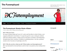 Tablet Screenshot of dcfunemployment.org